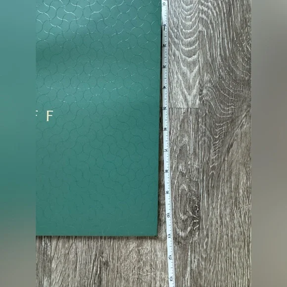 Graff Luxury Shopping Bag + Authentic Booklet SetEmerald Green Gift Packaging
